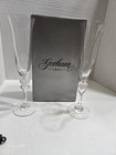 Gorham Amore Lead Clear Crystal Toasting Champagne Flute- Germany