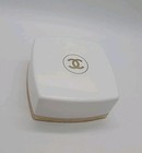 Vintage  Chanel No  5 Vintage 2oz Powder Box And Original Puff Empty