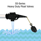 Hi Temperature   Hi-volume Float Valve - 1 2   3 4   And 1  Inlet Adapters