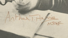 Arthur T Harris Royal Air Force Marshal Autographed Signed Photo Amco Coa 31765