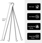 3 Pack  23 Inch Hanging Baskets Chain  Hanging Chains With Hooks Flower Pot Chai
