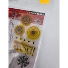Penny Black Merry Christmas Clear Rubber Stamp Set Giving   Receiving 