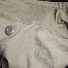 U s  Military Men   s Xl Green Cotton Hooded Military Jacket Button Zip