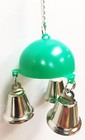 36458 Bonka Bird Toys Dome Bell Cockatiel Parakeet Finch Toy Canary Cages Budgie