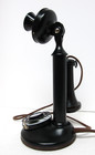 Restored Western Electric Dial Candlestick Phone With Subset