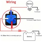 2 Pieces 40 30 Amp Waterproof Relay Switch 12awg Harness Set - 12v Dc 4-pin