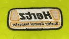 Vintage 1970s Hertz Car Rental Quality Control Inspector Jacket And Shirt Patc