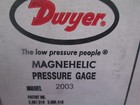 Dwyer Magnehelic Pressure Gage 2003 New