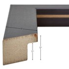 Craig Frames Essentials  1 Inch Wide Modern Brazilian Walnut Brown Picture Frame