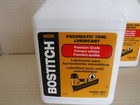   Lot Of 2   Bostitch Pneumatic Tool Lubricant Premium Grade -20 Oz Bottle Each-
