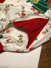 Vintage 50 s Christmas Holiday Packages Cotton Hostess Half Apron W pocket