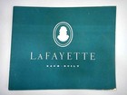 1930s Antique Nash Lafayette Car Sales Book Brochure Colorful Automobile Rare