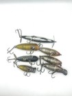 Vintage Heddon Fishing Lures Lot - Midget River Runt Lucky 13 Torpedo Flutter