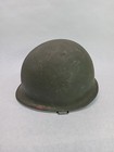 Antique Steel Military Helmet Usa With No Liner