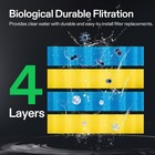 Vivogrow 1580gph Pressure Pond Bio Filter W  Built-in Uv Lamp Up To 1600gal