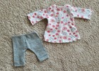 American Girl Doll Coconut Pajamas Set Outfit Top   Bottom Only Please Read Nm