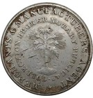  1846  Charleston Sc -11gs Very Rare W W Wilbur Merchant Token 