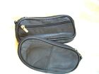 Men s Or Women s Leather Eyeglass   Sunglass Cases Single   Double Soft Colors