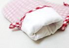 Silicone Oven Mitts Set Of 2 Transparent Clear Silicone Shell With Printing Cott