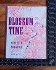 Sigmund Romberg  blossom Time  Franz Schubert 1945 Touring Cast Souvenir Program