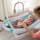 Comfy Clean Deluxe Newborn To Toddler Baby Bathtub  3-in-1 With Removable Sling 