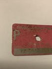 Vintage Metal Data Plate Tag Turbo Hydra Matic P H General Motors Corporation