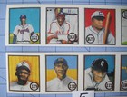 Negro Major League E Baseball 16 Cards 4 Uncut Strips Ball Cap Co Fs In Usa