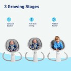 Graco Soothe  n Sway 3-in-1 Bluetooth Baby Swing  Lucca  damaged Box 