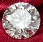 Unheated White Cz Gemstone-1 12 Ct 6mm-round Cut-aaaaa Vvs-loose