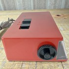 Vintage Copal Rp-240 Flip Alarm Clock Red Space Age Retro Japan Working  50 60hz