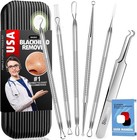 S  Pimple Popper Tool Kit  Professional Blackhead Extractor For Zit  Acne  Wh   
