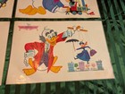 Vintage Hedwin 60 s Walt Disney Place Mats Complete Set Of 4 Pinocchio Pluto