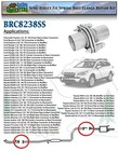 2 3 8  2 375 Exhaust Muffler Flange Pipe Repair Spherical Joint For Toyota Lexus
