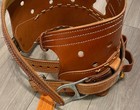 Bashlin Leather Backsaver Climbing Belt Size D26 New