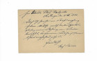 Germany  wurttemberg  1889 Post Card Sent From Riedingen To Karlsruhe