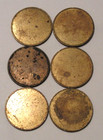 Lot Of 6 Vintage Ryko 1 One Car Wash Token Coins