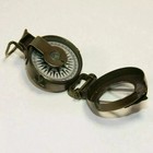 Compass Nautical Antique Brass Vintage Wwii Military Pocket Compass