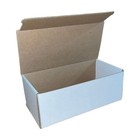 25 4x4x3 In White Corrugated Cardboard Shipping Boxes Mailing Carton