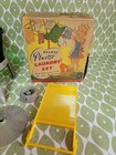 Vintage Retro 1950s Louis Marx Deluxe Plastic Laundry Set Toy By Boxed