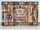 Jack Daniels Tennessee Whiskey Metal Sign - Vintage Style - Old No  7 Sour Mash