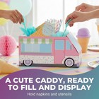 Fun Express Ice Cream Truck Utensil Caddy 12 25 X 6 5 X Inches  Multicolor