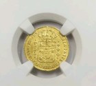 1778  l  Ngc Au Details   Brazil - Gold Thousand Reis Coin 1000r