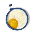 Norpro 4-inch Silicone Round Pancake And Egg Rings  Set Of 2  Blue