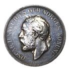 Sweden 1880 Goteberg Oscar Ii Silver Medal By A  Lindberg