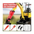 Excavator Boom Extension Arm Kit Fits 0 8t-1 8ton Chinese Mini Excavator   26   
