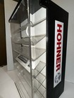 Hohner Harmonica Store Counter Display Case W keys Vintage Plexiglass W  Shelves