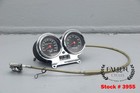 1991 Harley Fxrs Low Rider Dual Speedometer Tachometer Gauge Kit Video  3955