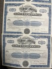  lot Of 8  Texaco  Inc  Bond Stock Certificate Gas Refining Oil