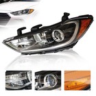 Halogen Headlamp Front Headlights For 2017 2018 Hyundai Elantra Se   Sel  left 