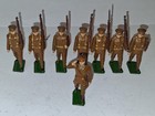 Vintage W Britains Early Issue Set Ww1 Infantry   Officer Circa 1919-1924